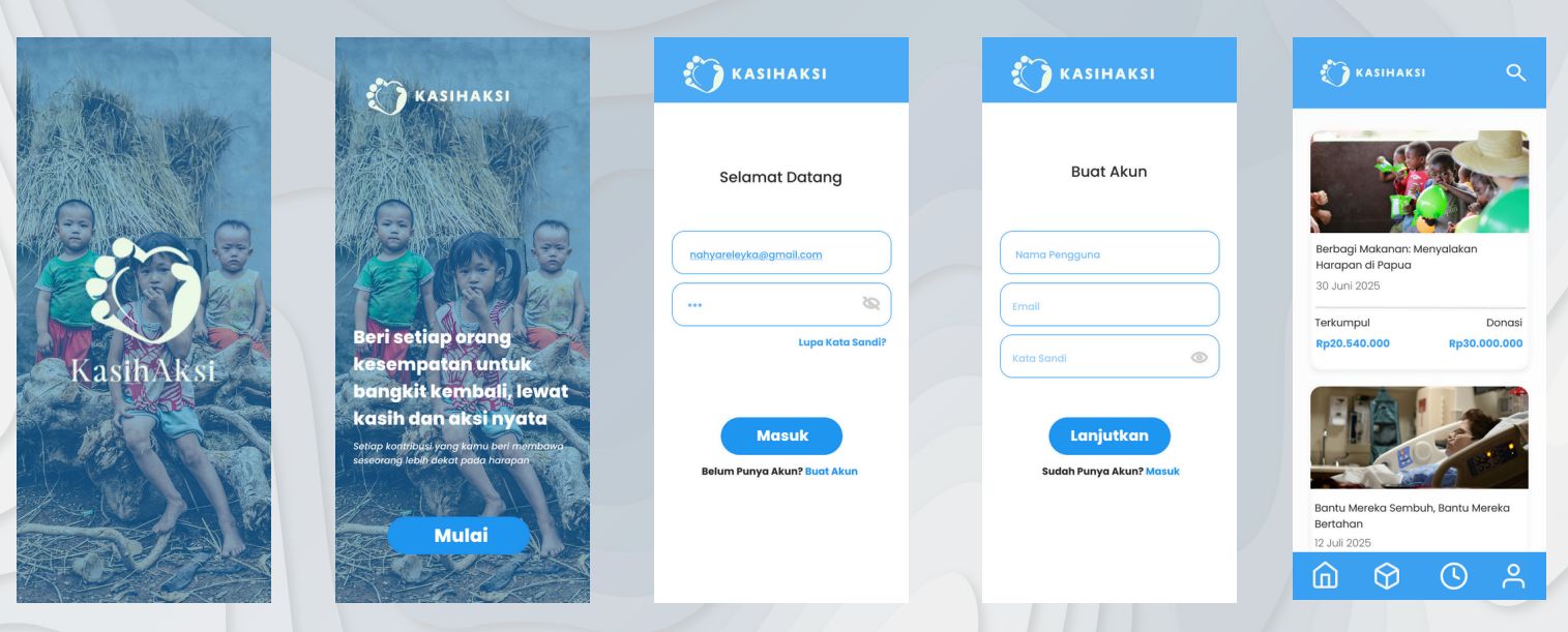 Aplikasi Donasi - KasihAksi